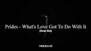 Prides - What's Love Got To Do With It (Acapella/Vocals Only)