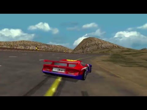 Viper Racing (PC Game 1998) - A lap in Rock Island