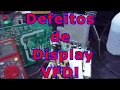 Defeito comum de display VFD, e Solução de Reparos!!