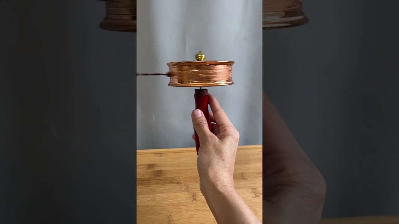 [ITEM is SOLD] Tibetan Buddhist Hand Held Prayer Wheel (please see description for purchasing info)