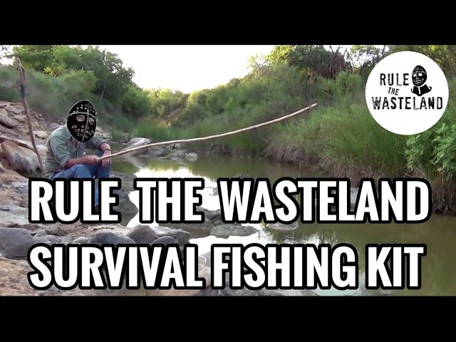 RULE THE WASTELAND'S SURVIVAL POCKET FISHING KIT 