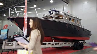 Морской Катер из САРАТОВА за 30 Миллионов. Moscow BoatShow 2020 / Алюминиевый Катер T Rex 40