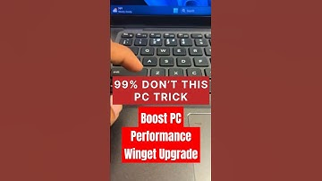 BOOST PC PERFORMANCE INSTANTLY with Winget Upgrade -all Command! #ytshorts #shorts
