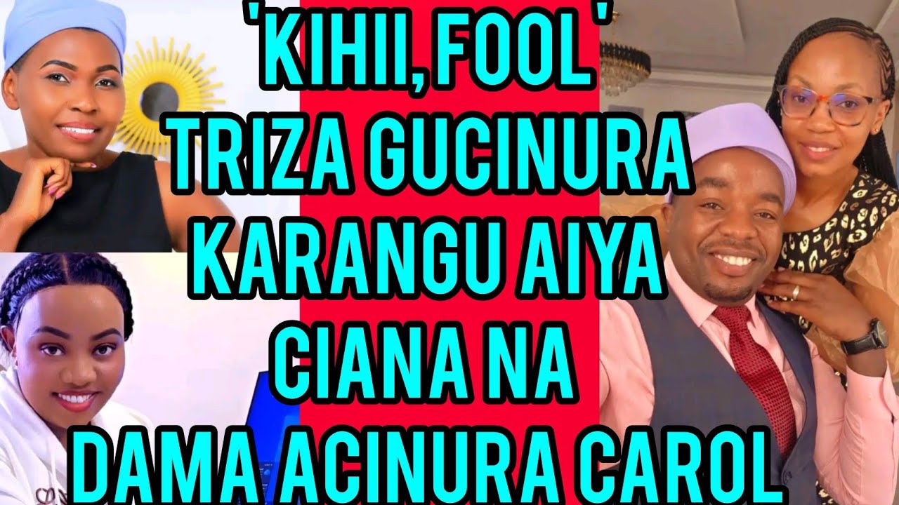 KIHII! 😲KARANGU GUCINURWO AIYA CIANA NA DAMA GUCINURA CAROL KIM🥵