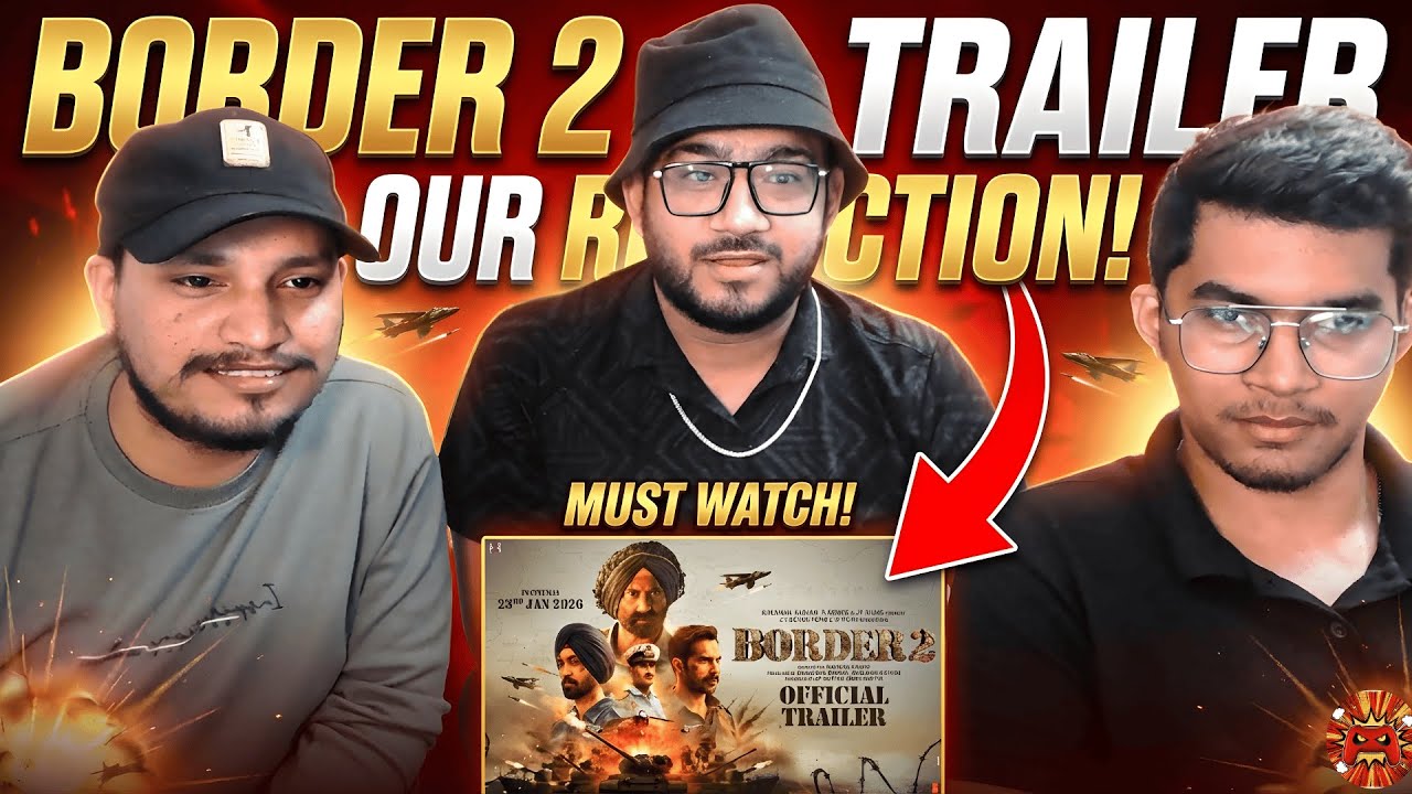 BORDER 2 (Trailer) REACTION! | Sunny Deol, Varun, Diljit, Ahan |  23-Jan-2026