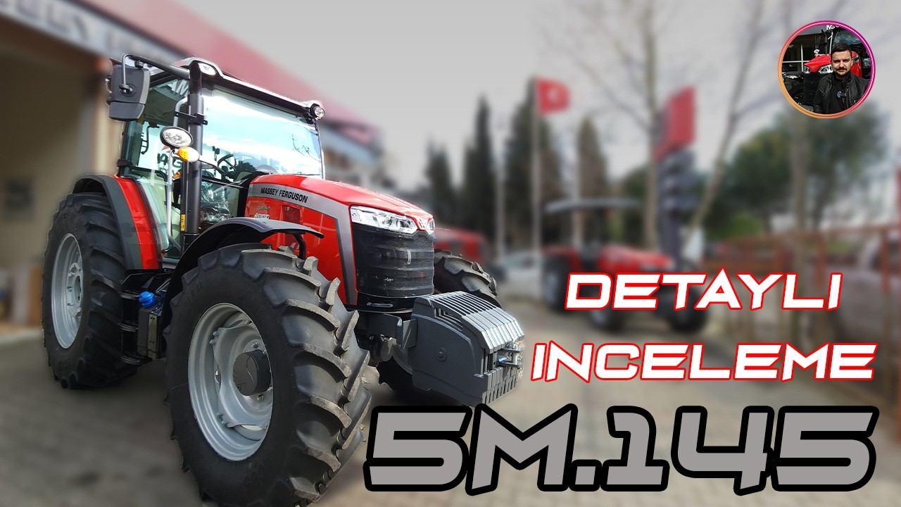 Massey Ferguson 5M 145 / Detaylı İnceleme / Yeni Nesil Güç !