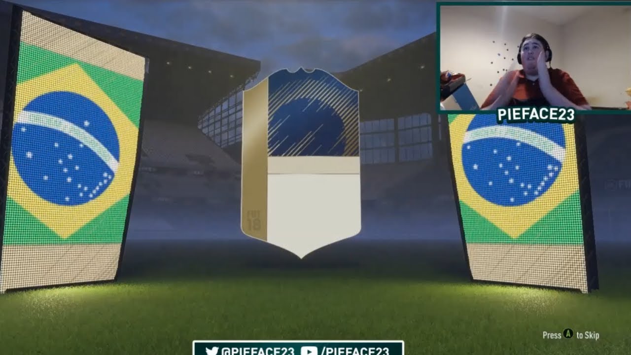 FINALLY A BRAZILIAN ICON!!! MORE GUARANTEED ICON PACKS - FIFA 18