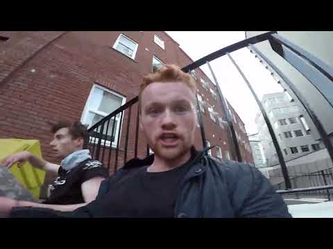 ROOFTOP POLICE ESCAPE  **Arrested**