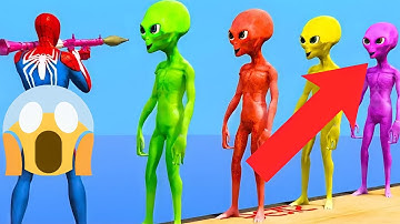 Active ragdoll demo unity || Ragdoll Spider Man VS Dame Tu Cosita And Siren Head