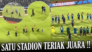 STEWARD TEKEL PENONTON MASUK LAPANGAN, SELEBRASI HAJI UMUH, Momen Aksi di Balik Layar Persib vs Bali