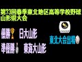 【高校野球】 第73回 春季東北地区高等学校野球 山形県大会 東北大会出場校 決まりました⚾️