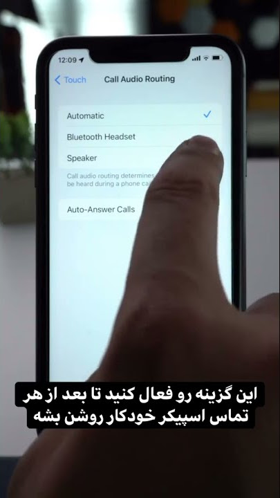 Enable this option to turn on the automatic speaker after each call