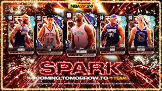 New Spark Collection Just Released | Dark Matter Zion Williamson & More | NBA 2K24 MyTEAM