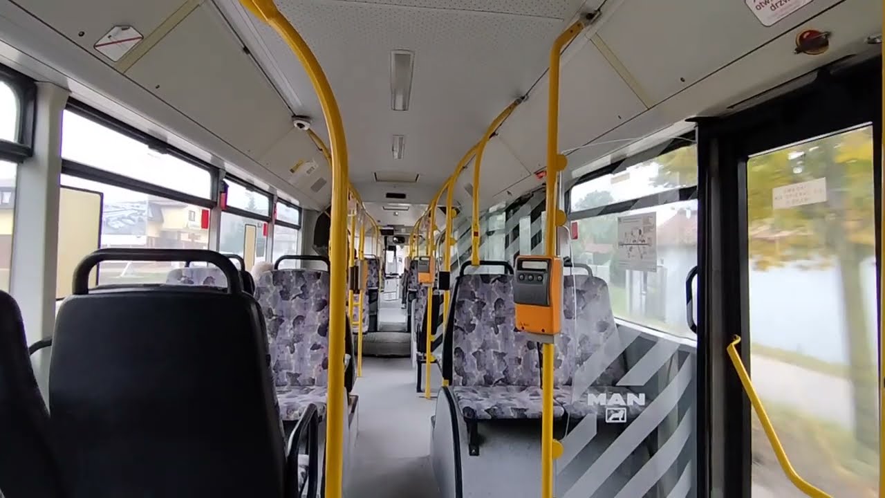 Przejazd Man NG313 #060 [🎵MAN D2866LUH26🎵] / Linia 3