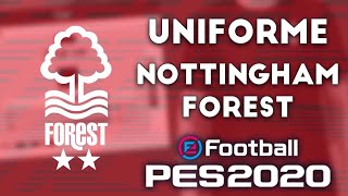 PES 2020 - Uniformes/kits Nottingham Forest (19-20) Xbox