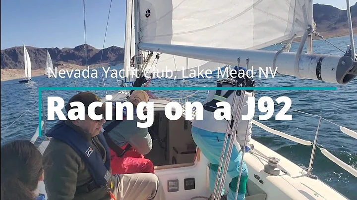 Racing a J92 on Lake Mead #sailinglakemead