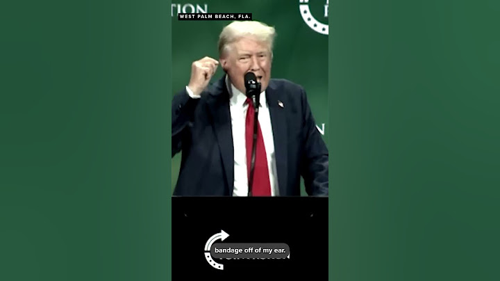 Trump says he has removed his last bandage since the assassination attempt