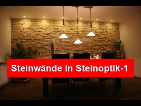 Steinwand steinwände in steinoptik ideen youtube