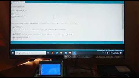 粤语讲解 Arduino Mega驱动128*64液晶显示屏。
