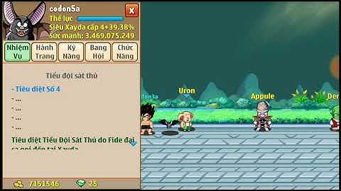 NGỌC RỒNG ONLINE : mở SKILL2 và cái kết đt biến thành ss