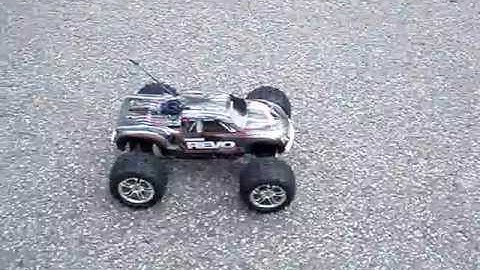 My Traxxas Revo 3.3 with reverse