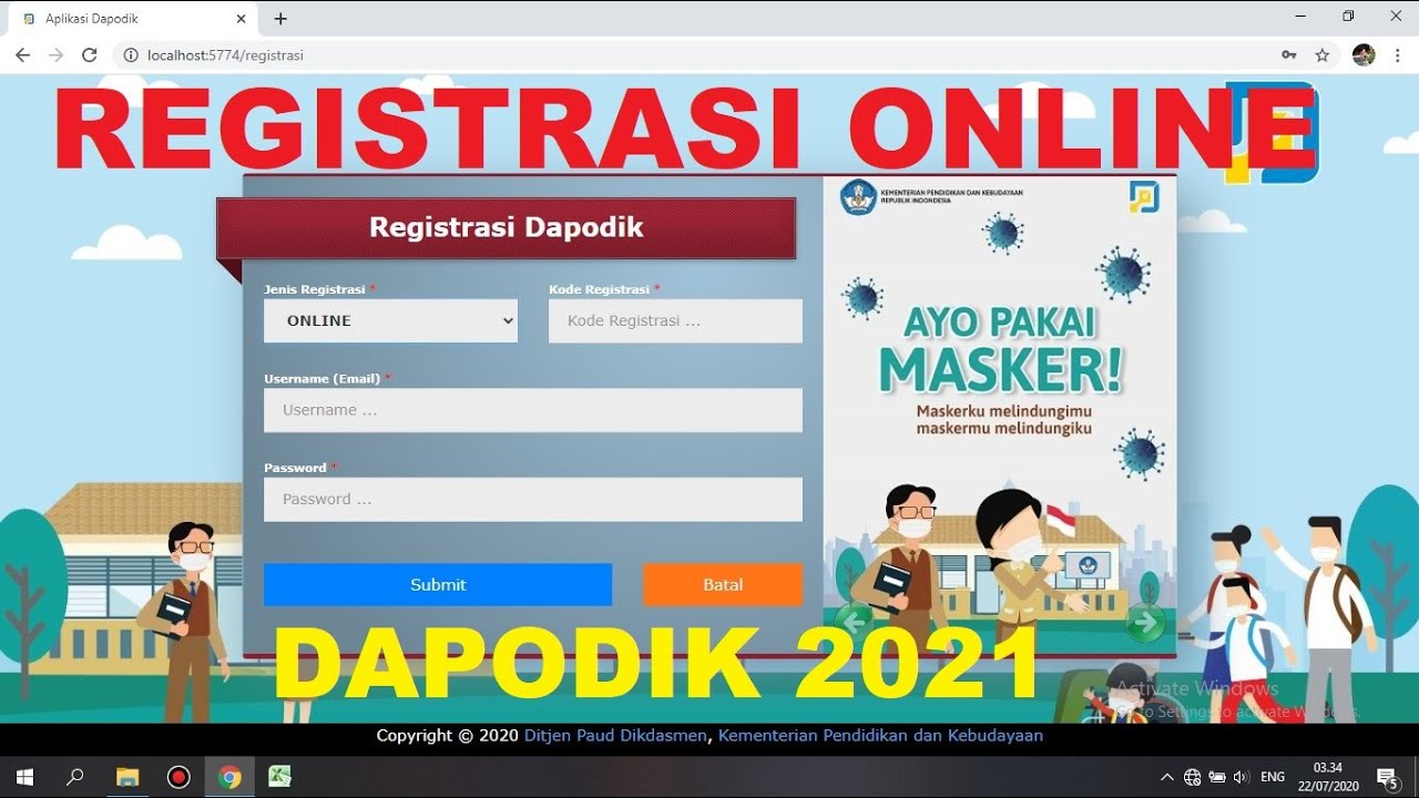 39+ Absensi Online Dapodik 2021 2022 2023 Gif
