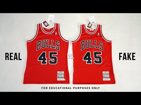 Michael Jordan Chicago Bulls Rookie HWC Throwback NBA Authentic