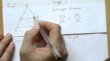 proof   similar trangles corresponding sides ratios
