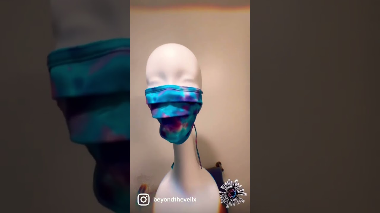 DIY Tie Dye Face Mask