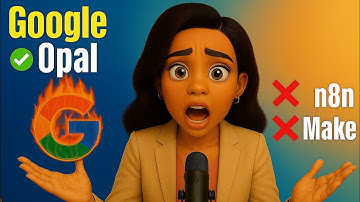 NEW Google OPAL is INSANE… Goodbye N8N and MAKE. (FREE Ai App Generator) Game Changer. 