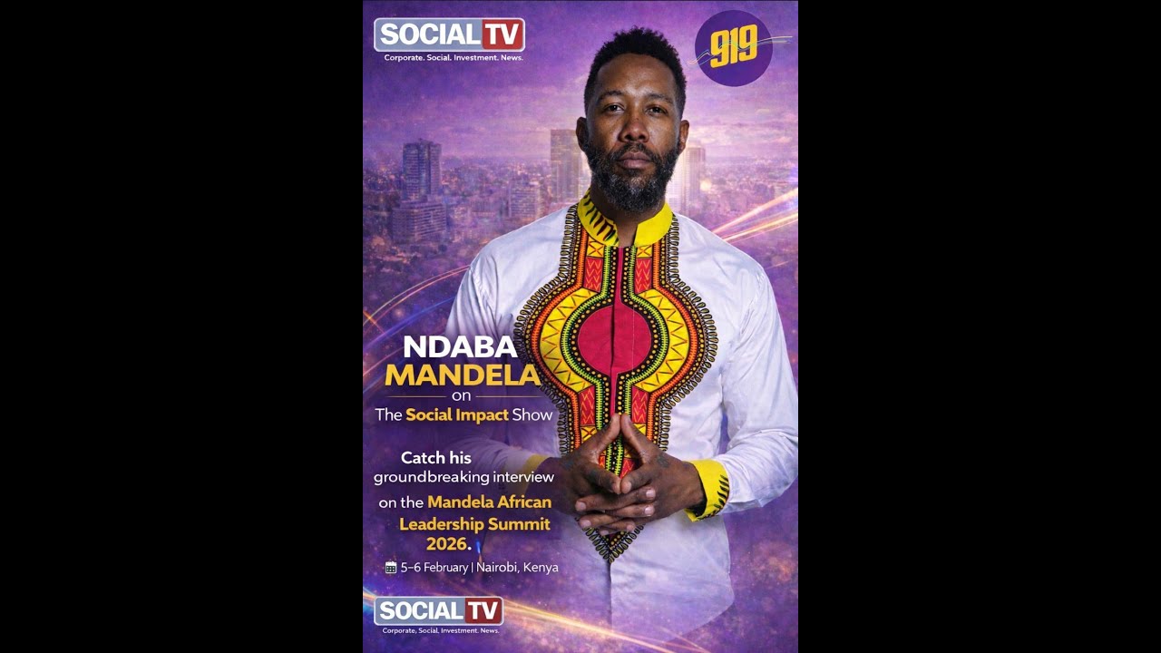 Ndaba Mandela on the Mandela African Leadership Summit 2026