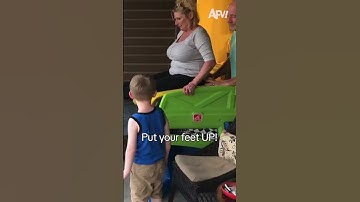 Go Granny Gooooooh, not that far 😅 #afv #fail #funnyvideos