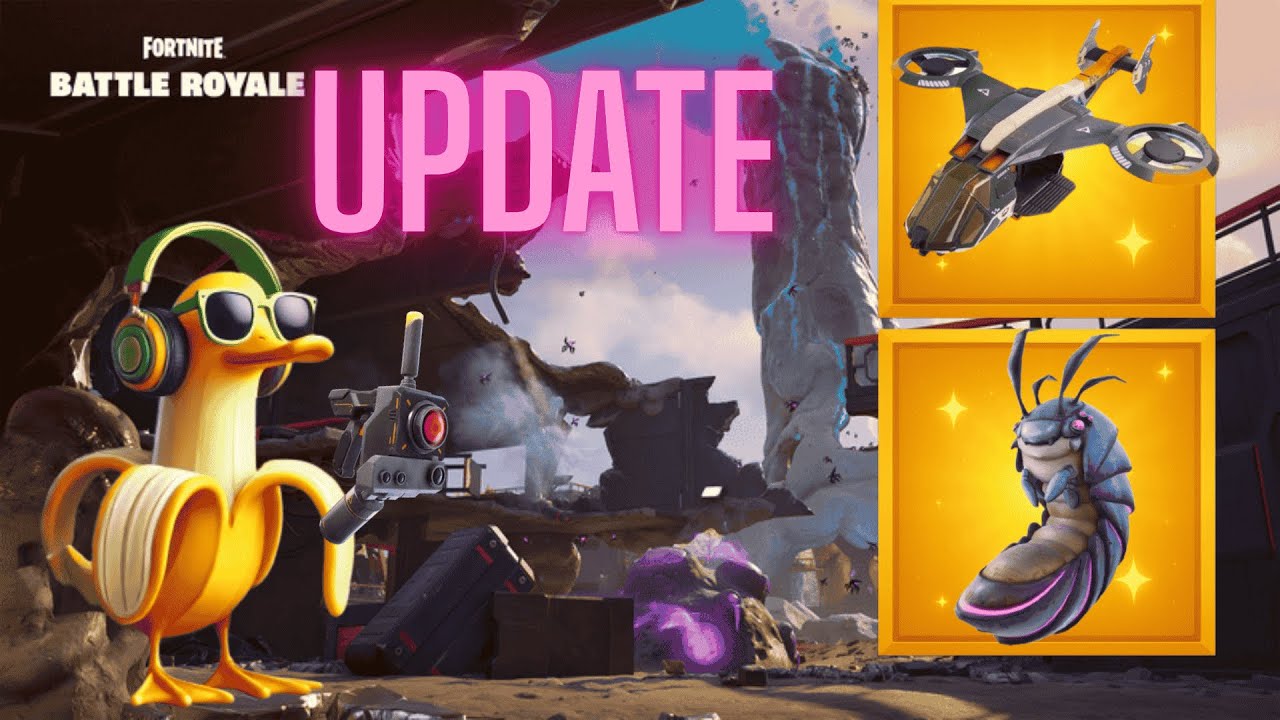 Nový update ve Fortnite (trošku pozdě sorry jako)