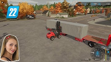 FS22|Silverrun Forest #6 - THE BIGGEST CONTAINER
