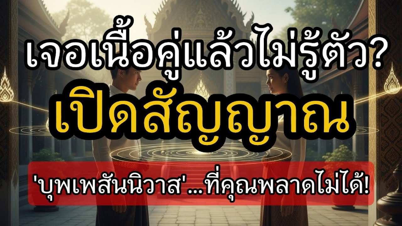 เจอเนื้อคู่แล้วไม่รู้ตัว? เปิดสัญญาณ 'บุพเพสันนิวาส'…ที่คุณพลาดไม่ได้!
