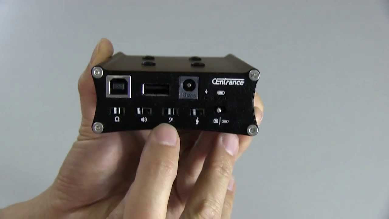 Centrance Hifi-M8 Portable DAC and amp - YouTube