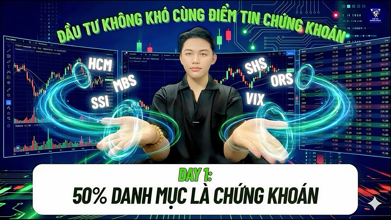 DAY 1: DÀNH 50% DANH MỤC CHO CHỨNG KHOÁN