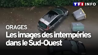 De forts orages provoquent des coulées de boue dans les Pyrénées