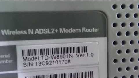 TP Link 150Mbps Wireless N ADSL2+Modem Router