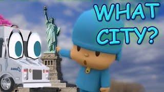 4 Pocoyo & Ice Cream Truck & Go Away & Crying & Cities Variations In 81 Seconds