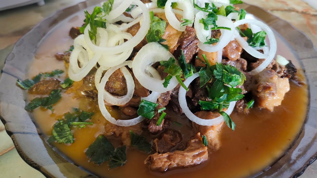 Куырдак в казане.Ну очень вкусно🔥🔥 - YouTube