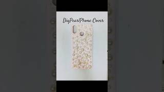 Reuse old Phone cover 📱| Handmade pearl Back cover ✨|#shorts #diy #phone cover#art #craft #handmade