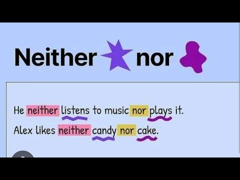 cómo usar NEITHER