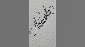 ☆Anaisha☆ #calligraphy #handwriting #lettering #writing #signature #art