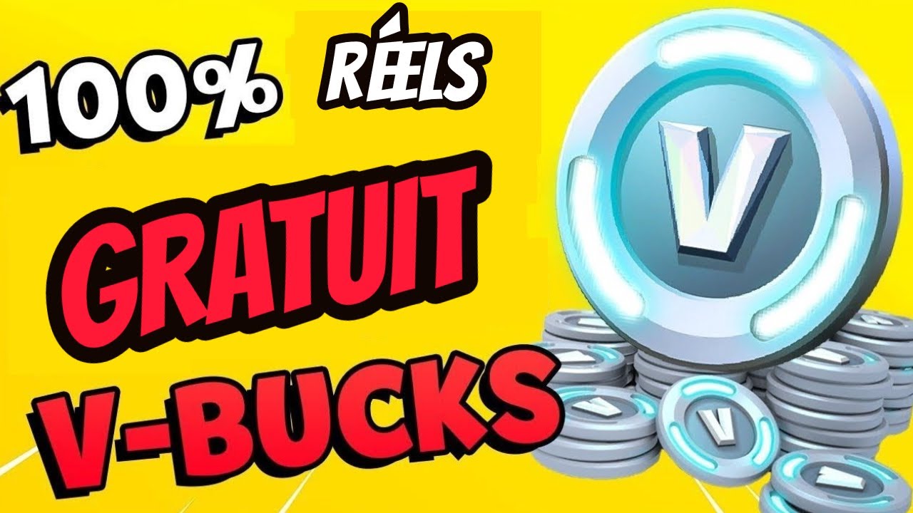 Comment Avoir Des V Bucks Gratuit Sur Fortnite - YouTube