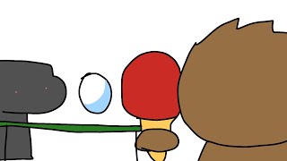 Godzilla And Kong Play Ping Pong Godzilla Animation