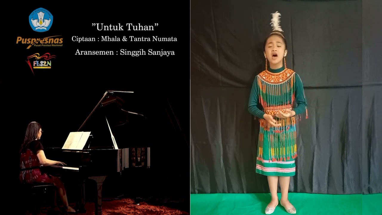 juara 1 FLS2N tingkat kab.Mamasa Gratcia Dealov Palullungan..(SDN.006 orobuA) 