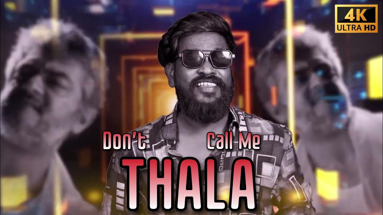 Dont Call Me Thala  Gana Mani Thala Birthday Song 2024  Potti Gana