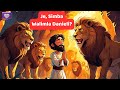 Daniel Katika Tundu La Simba Daniel In The Lion S Den Bible Story 