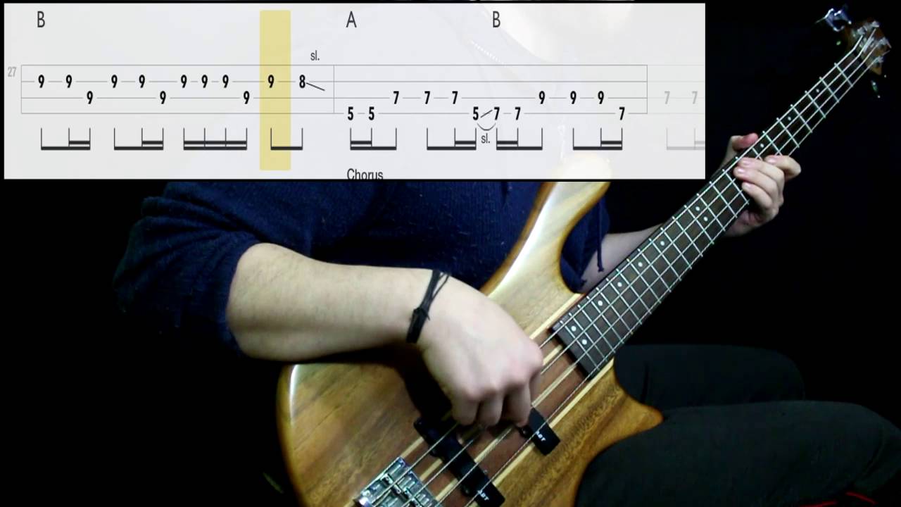 Sublime Santeria Bass Cover Play Along Tabs In Video Youtube